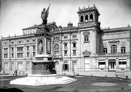 El teatro Victoria Eugenia, hace cien años.