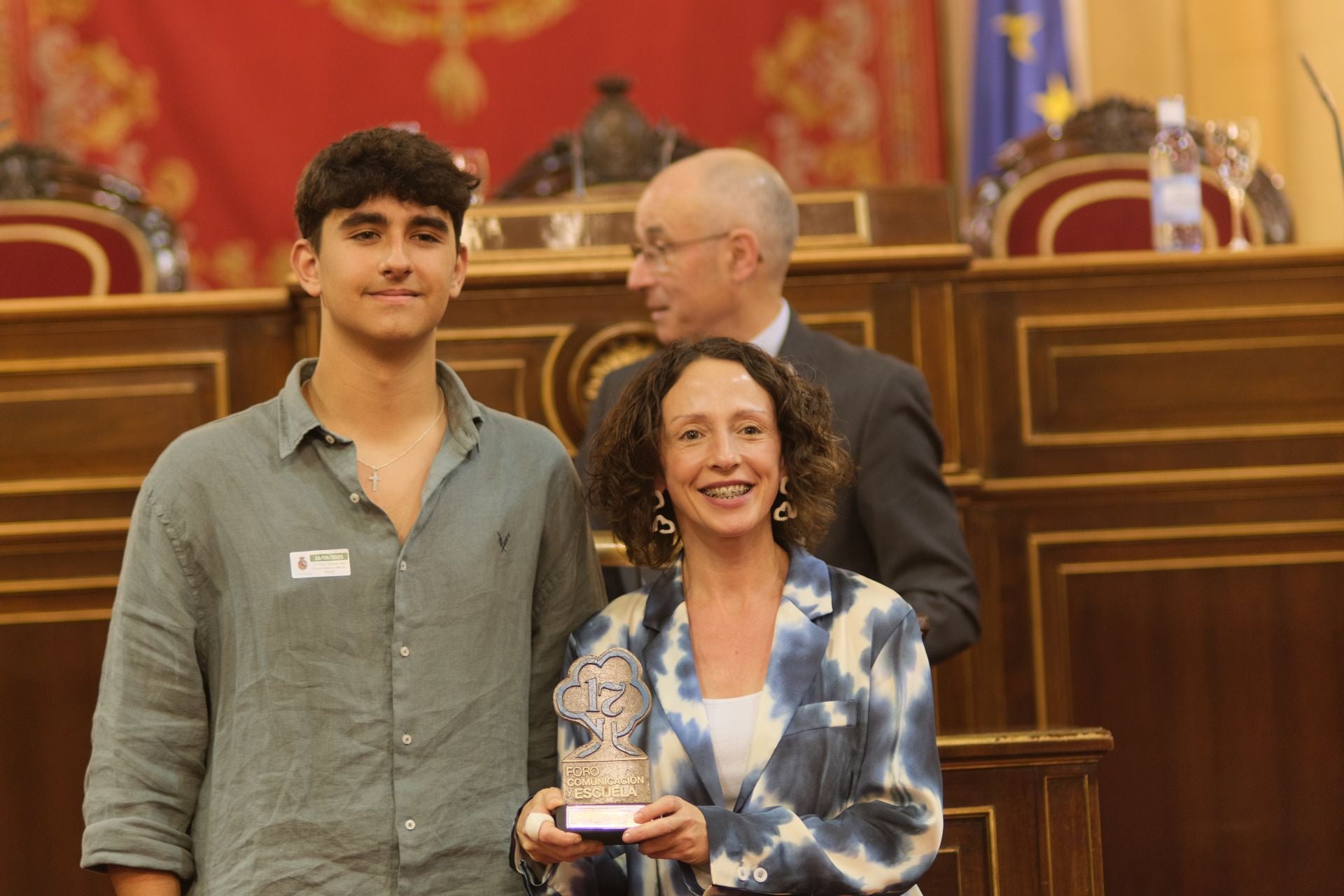 Los estudiantes del occidente asturiano visitan el Senado