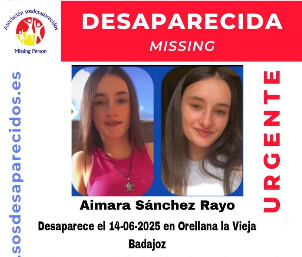 Desaparece una menor de 16 años y «alta vulnerabilidad» en Orellana la Vieja